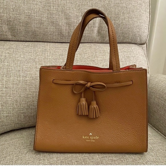 KATE SPADE Vintage Hayes Street Isobel Satchel - Picture 1 of 13